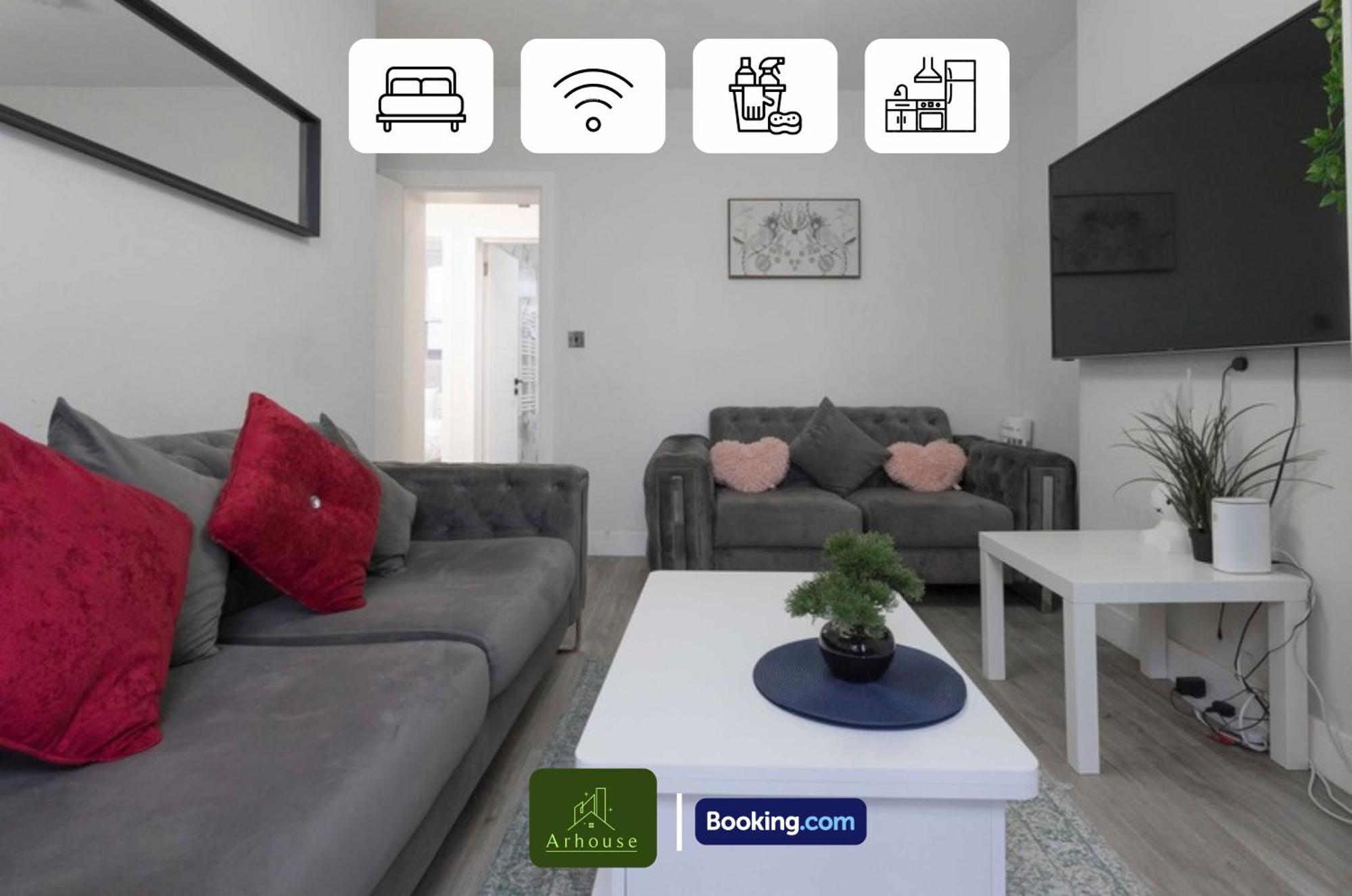 2 Bedroom By Arhouse Short Lets & Serviced Oxford St With Free Wifi Apartment London
