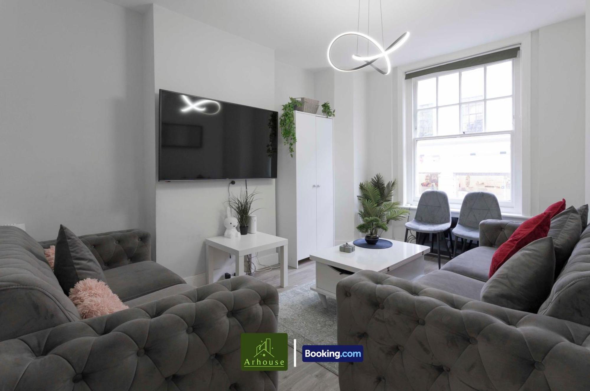 Apartment 2 Bedroom By Arhouse Short Lets & Serviced Oxford St With Free Wifi *