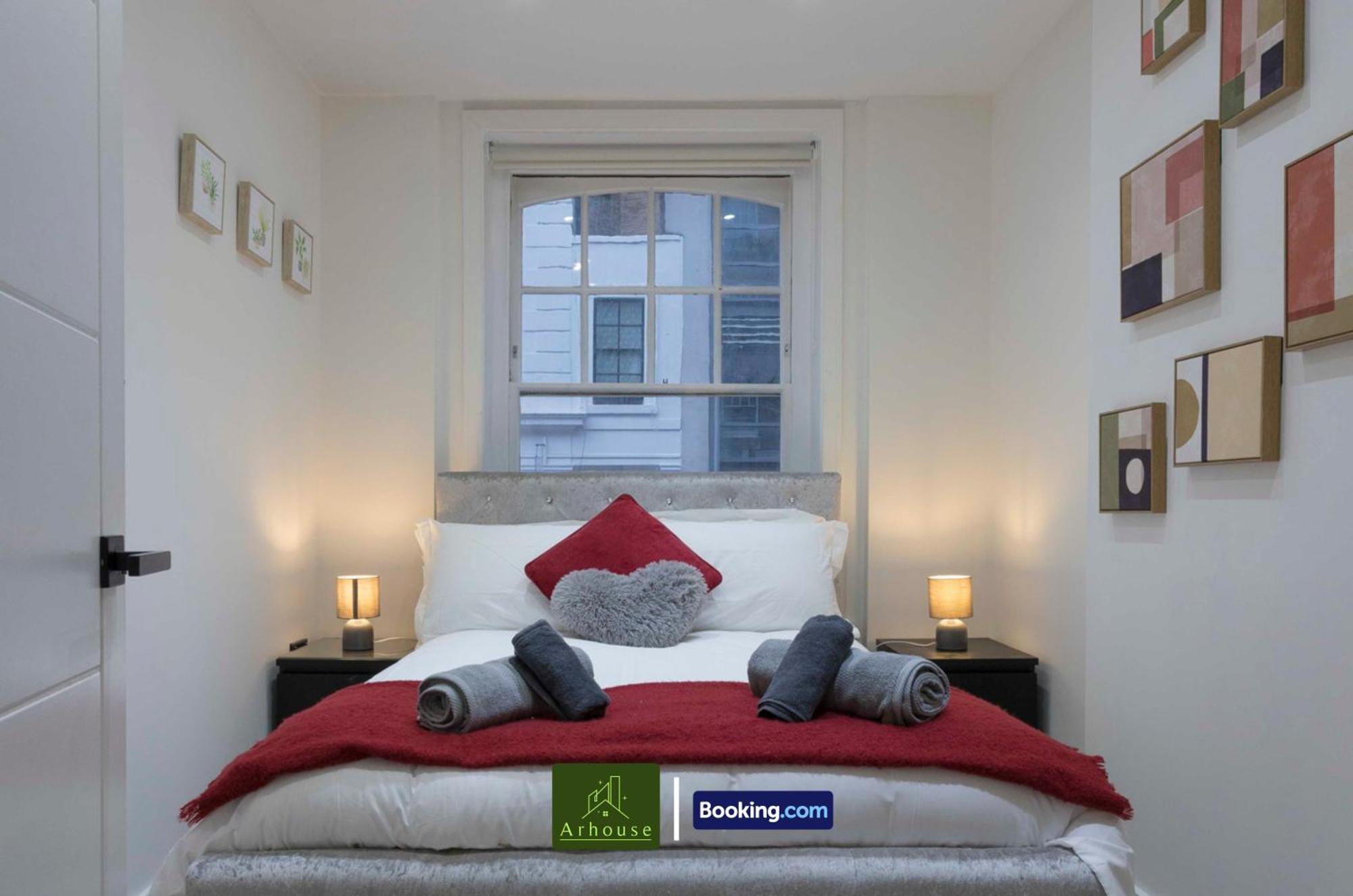 2 Bedroom By Arhouse Short Lets & Serviced Oxford St With Free Wifi Apartment *